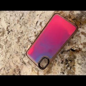 casetify neon sand case!!